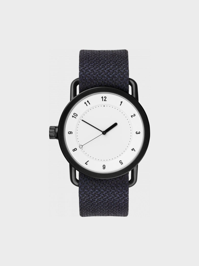 Black and white  Fabric Watch